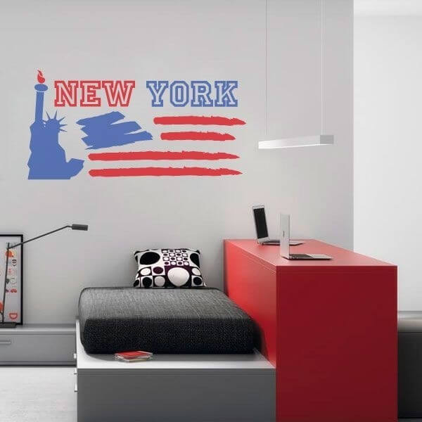 New Your Decorative Sticker for Bedroom
