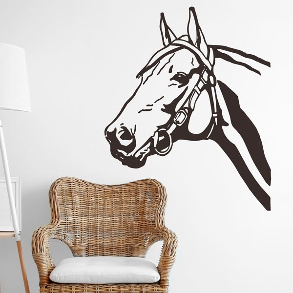 Decorative horse wall sticker