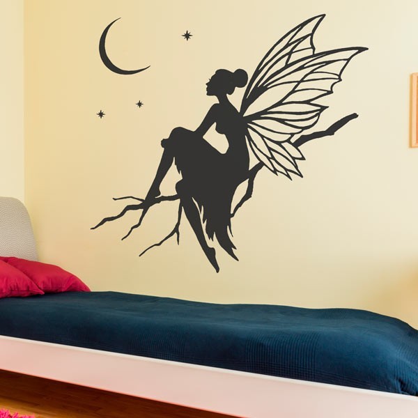 Moonlight Fairy Kids Sticker