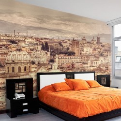 Wall mural panoramic of Rome