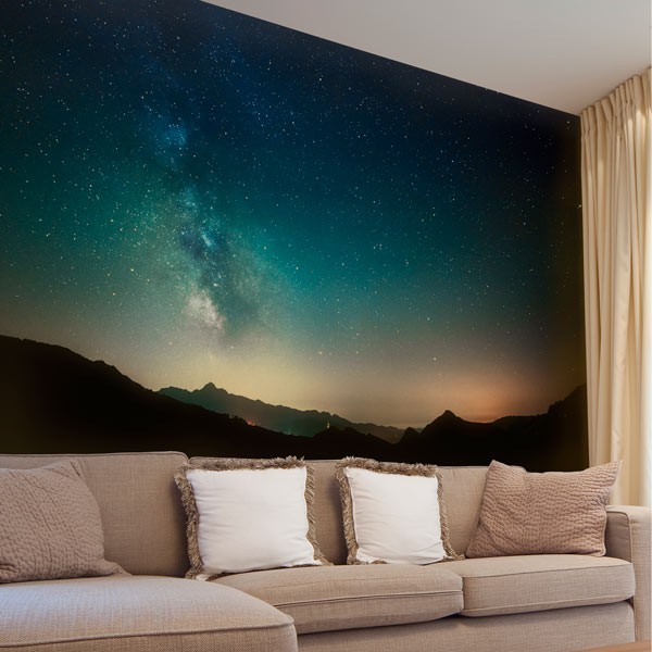 Wall mural decorative starry sky
