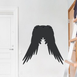 Sticker angel wings hanger
